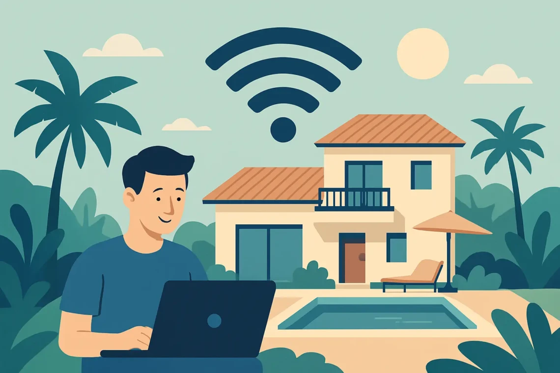 Finding a Villa With Fast WiFi in Santa Teresa