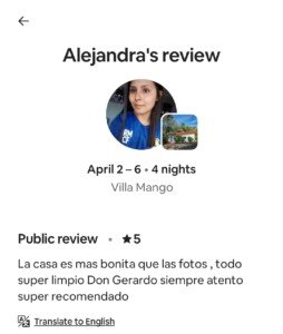 Villa Mango