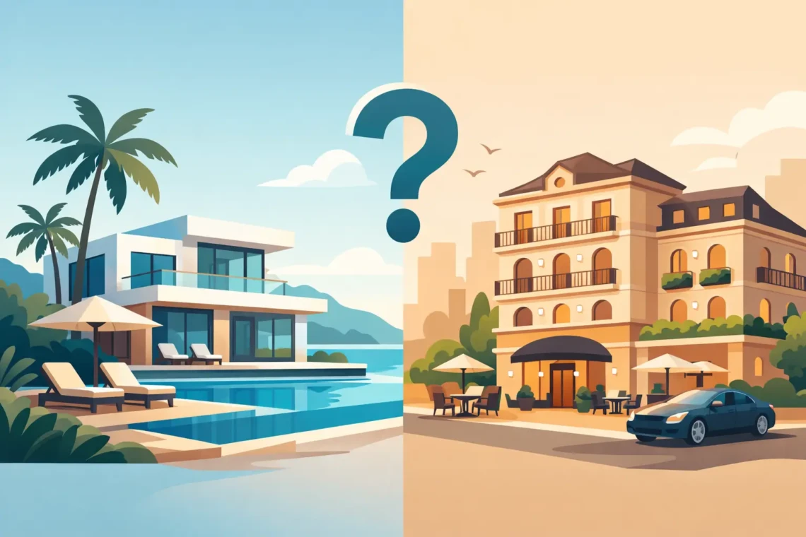 Villa Rental or Boutique Hotel? What Fits?