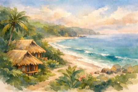 Quiet Accommodations Near Santa Teresa Beaches