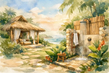 Santa Teresa Villa with Private Outdoor Shower
