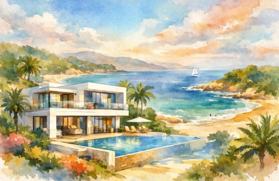 Modern Villa Near Multiple Beaches