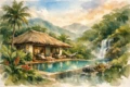 A Quiet Villa Surrounded by Nature in Costa Rica