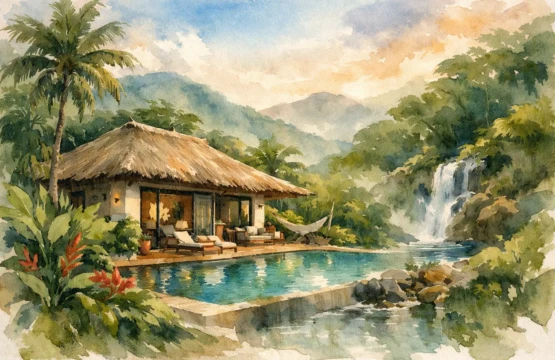 A Quiet Villa Surrounded by Nature in Costa Rica