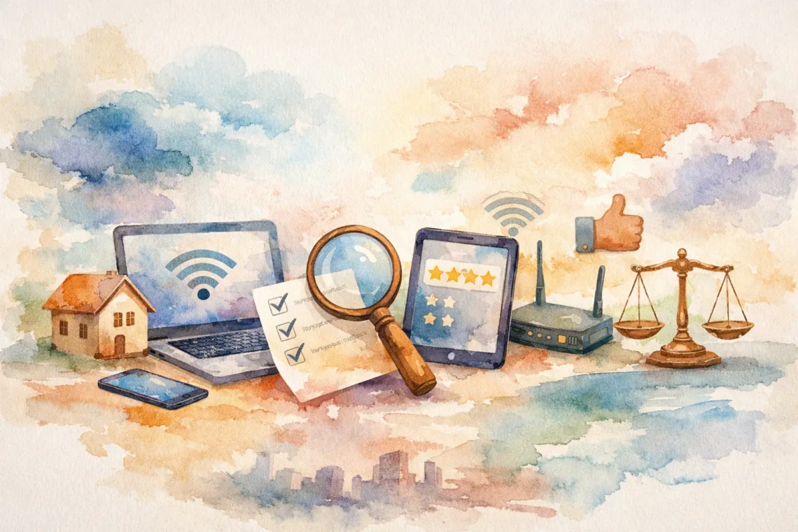7 Rental Internet Review Criteria That Matter