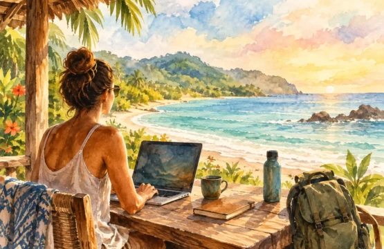 An Example Digital Nomad Month in Cobano