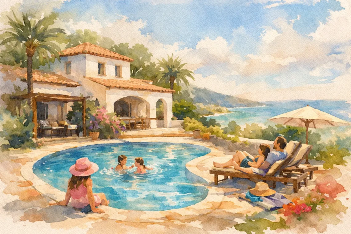 Are Villas Better for Families on Holiday?
