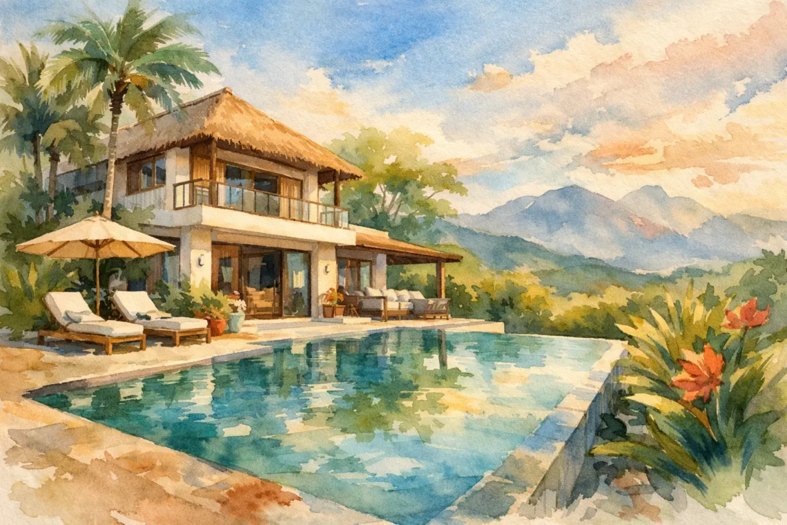 Rental Yield Example in Costa Rica: Villa Math