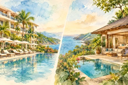 Hotel vs Private Villa Santa Teresa - Which Fits?