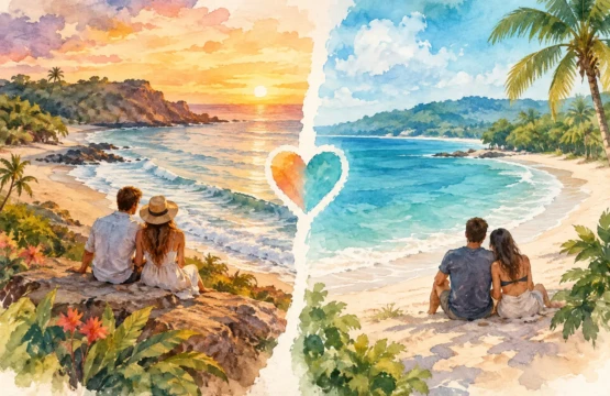 Santa Teresa vs Nosara for Couples Compared